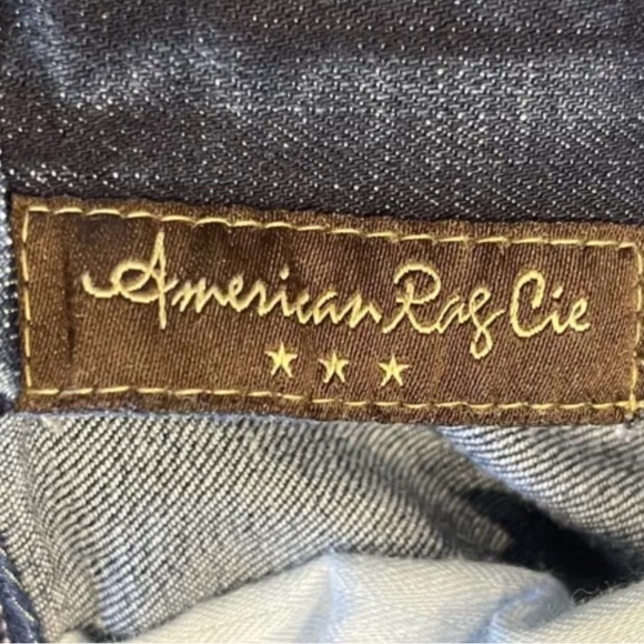 American Rag Cie Jeans Sarah Slim Boot Size 31 Short Blue Denim Stretch … - Picture 7 of 13